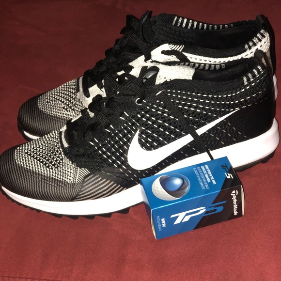 Nike Flyknit Racer G Size 10 Golf Shoes - Picture 1 of 8